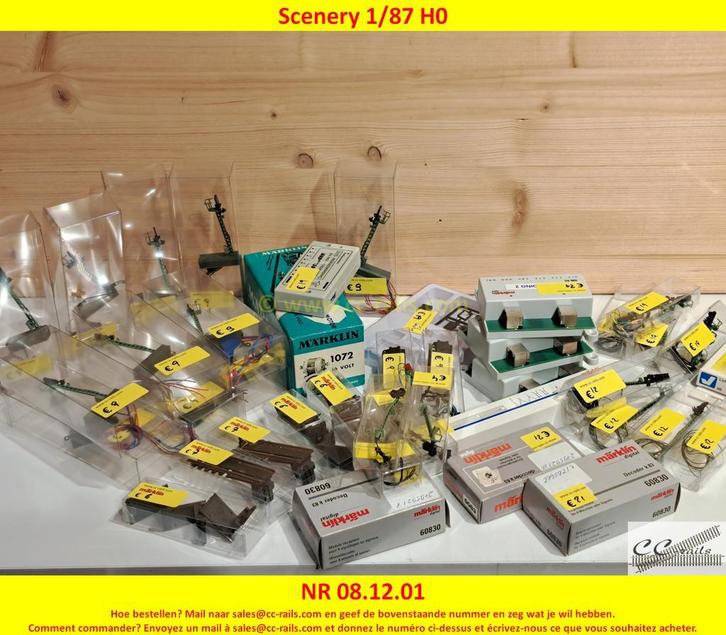 Märklin matériel échelle H0 1/87 locomotives, wagons, rails, Hobby en Vrije tijd, Modeltreinen | H0, Nieuw, Ophalen of Verzenden