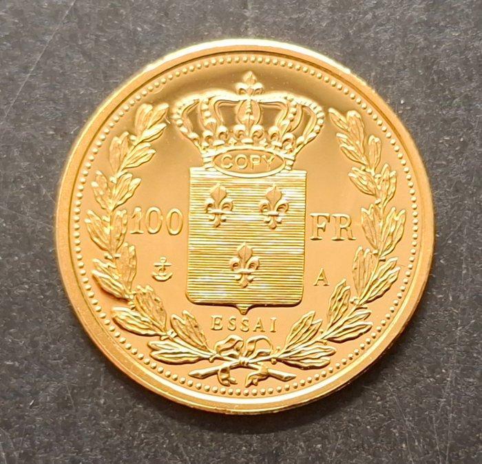 Frankrijk. Médaille en or, refrappe moderne de 100 francs, Postzegels en Munten, Munten | Europa | Euromunten