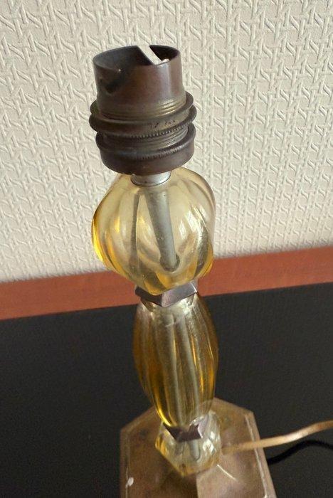 Lamp - Messing - Oude lamp Art Deco, Antiek en Kunst, Curiosa en Brocante