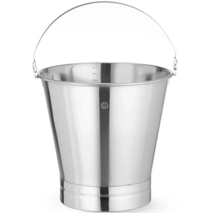Emmer | ProfiLine | RVS | 7L | Stootrand | Maatverdeling |, Zakelijke goederen, Horeca | Keukenapparatuur, Nieuw in verpakking