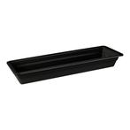 Gastronorm bak zwart melamine | 2/4 GN | 53x16,2x6,5(h)cm, Verzenden, Nieuw in verpakking