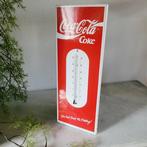 Coca-Cola Reclamebord & Thermometer, Emaillerie Belge -