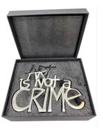 Mr Brainwash (1966) - Art is Not a Crime · No Reserve, Antiek en Kunst, Kunst | Schilderijen | Modern