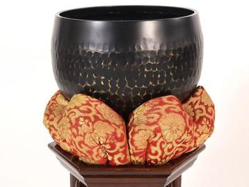 Altaarschel - Boeddhistische Orin Bel Set – Messing Bel
