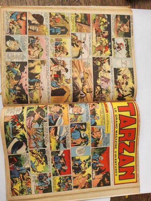 Tarzan / Vaillant - 4 Album - Eerste druk - 1948/1953, Boeken, Stripverhalen