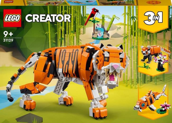 LEGO Creator 3-in-1 Grote Tijger - 31129, Kinderen en Baby's, Speelgoed | Duplo en Lego, Nieuw, Verzenden