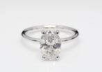 Ring - 18 karaat Witgoud -  4.01ct. tw. Diamant (Lab-grown)