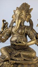 Zwaar beeld Ganesha - Bronze - Népal (Sans Prix de Réserve)