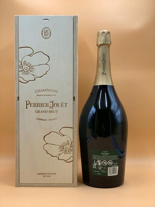 Perrier-Jouët, Grand Brut - Champagne - 1 Dubbele, Verzamelen, Wijnen