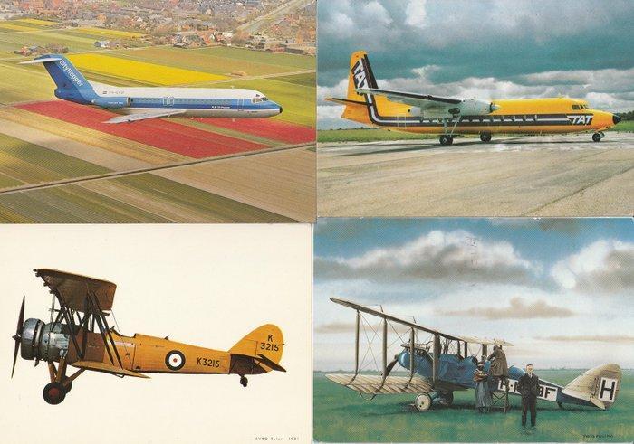 Luchtvaart - Vliegtuig - Ansichtkaart (124) - 1938-2000, Collections, Cartes postales | Étranger