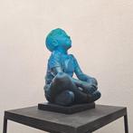 Mark Sugar - Baby dont cry (Deep blue), Antiquités & Art, Art | Peinture | Moderne