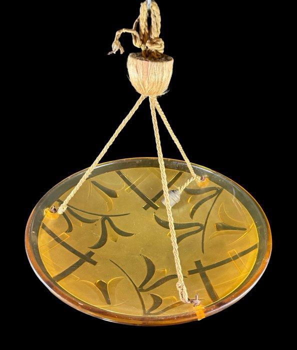 Plafondlamp - Glas, Antiquités & Art, Art | Objets design