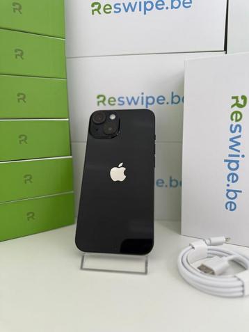 iPhone Zwart 14 128Gb 256Gb 512GB + 3 Jaar GARANTIE, Télécoms, Verzenden, Zonder abonnement, Zonder simlock