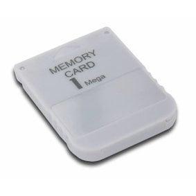 PS1 1MB Memory Card Grijs (Third Party) (PS1 Accessoires), Games en Spelcomputers, Spelcomputers | Sony PlayStation 1, Zo goed als nieuw