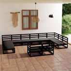 vidaXL 12-delige Loungeset massief grenenhout, Tuin en Terras, Tuinsets en Loungesets, Verzenden, Nieuw, Loungeset