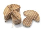 Houten paddenstoelen – 10 cm set van 3 voor bloemschikken en, Hobby en Vrije tijd, Nieuw