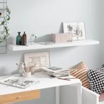 vidaXL Wandschap zwevend 120x23,5x3,8 cm MDF hoogglans wit, Huis en Inrichting, Kasten | Wandmeubels, Verzenden, Nieuw