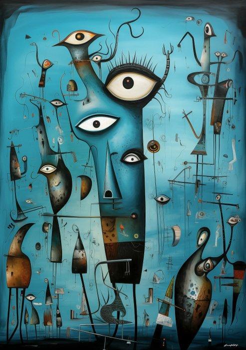 Giancarlo Colombo - GCD Art - Oddwork #128, Antiek en Kunst, Kunst | Designobjecten