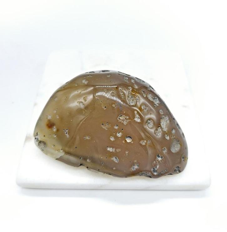 Water agaat - Enhydro Agaat (zie filmpje), Handtassen en Accessoires, Edelstenen, Ophalen of Verzenden