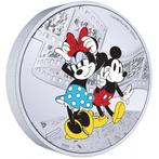 Niue. 10 Dollars 2023 Mickey + Minnie - Disney Kollektion