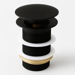Afvoerplug Mat Zwart Pop up Plug voor Wastafel, Verzenden, Nieuw