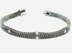 Tennis armband - 18 karaat Witgoud - 9.55ct. tw. Diamant, Handtassen en Accessoires, Antieke sieraden