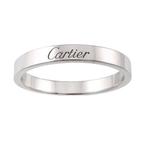 Cartier - Ring Platina, Handtassen en Accessoires, Nieuw