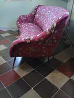 Sofa - brons metalen stof - Divano Mid-Century uit de jaren