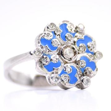 Zonder Minimumprijs - Ring Platina - 0.55ct. tw. Diamant