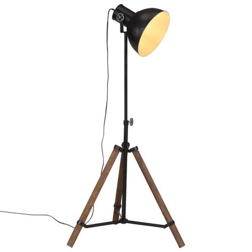 vidaXL Vloerlamp 25 W E27 75x75x90-150 cm zwart, Maison & Meubles, Lampes | Autre, Envoi