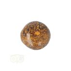 Coquina Jaspis trommelsteen Nr 17 - 16 gram, Verzenden