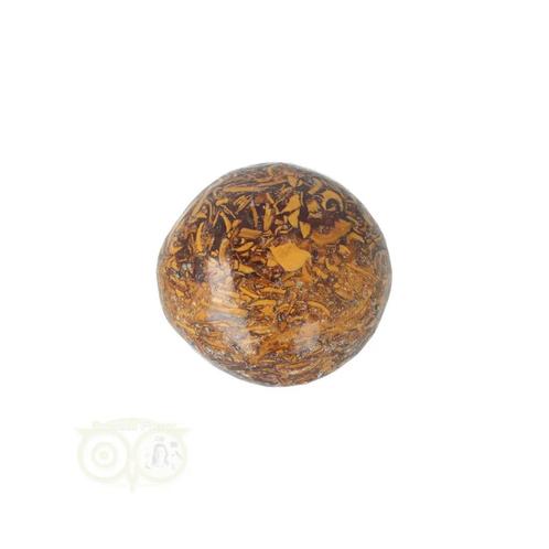 Coquina Jaspis trommelsteen Nr 17 - 16 gram, Handtassen en Accessoires, Edelstenen, Nieuw, Verzenden
