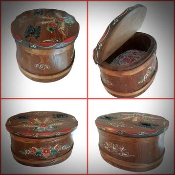 Boîte à bijoux - Bois - Bentwood Box, Antiquités & Art