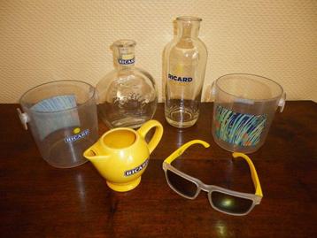 Collectie van memorabilia - Collectie van 6 RICARD-objecten,
