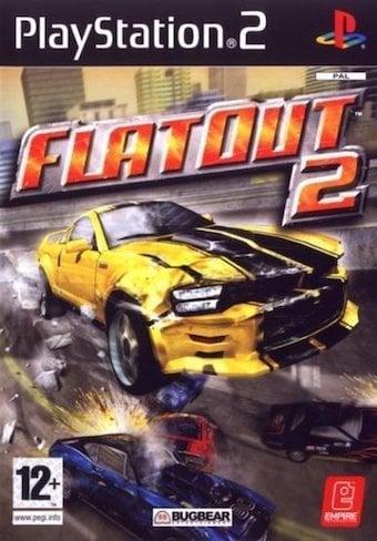 Flatout 2 (PS2 Games), Games en Spelcomputers, Games | Sony PlayStation 2, Zo goed als nieuw, Ophalen of Verzenden