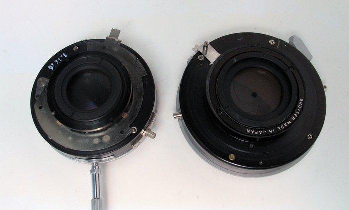 Copal No. 0 shutter + Tominon 4,5/105mm + Copal No. 1, Audio, Tv en Foto, Fotocamera's Analoog