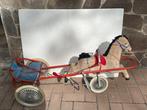 Giordani  - Trapauto Raro calesse a pedali con cavallo in, Antiek en Kunst, Antiek | Speelgoed