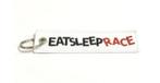 Eat sleep race sleutelhanger, Collections, Porte-clés, Verzenden