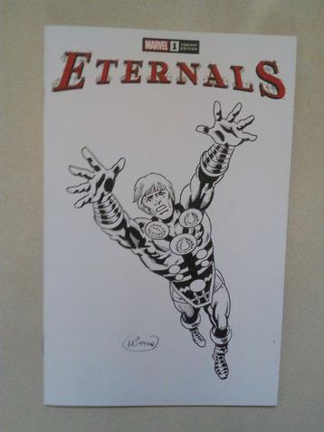 Mitton, Jean Yves - 1 Original drawing - Eternals - #1 blank