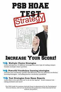 PSB HOAE Test Strategy: Winning Multiple Choice. Inc.,., Boeken, Overige Boeken, Zo goed als nieuw, Verzenden
