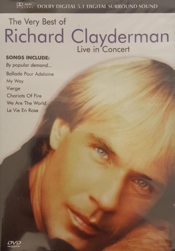 The very best of Richard Clayderman (dvd nieuw), Cd's en Dvd's, Dvd's | Actie, Ophalen of Verzenden