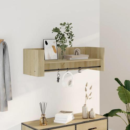 vidaXL Wandschap 100x35x30,5 cm bewerkt hout sonoma, Huis en Inrichting, Kasten | Wandmeubels, Nieuw, Verzenden
