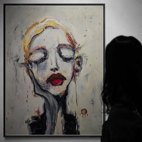 Arvydas Gaiciunas (Retne) - Su N-1 – Contemporary Character, Antiek en Kunst, Kunst | Schilderijen | Modern