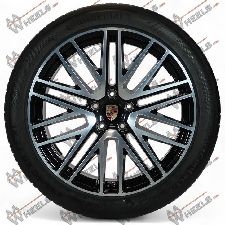 Porsche Cayenne E3 II Turbo 22 inch originele velgen 9Y06010, Autos : Pièces & Accessoires, Pneus & Jantes, Enlèvement ou Envoi