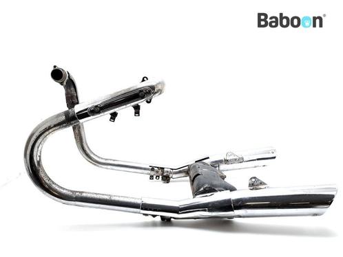 Uitlaatsysteem Compleet Origineel Honda VT 1100 C Shadow, Motoren, Onderdelen | Honda, Gebruikt, Verzenden
