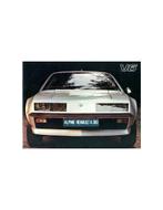 1978 ALPINE A310 V6 BROCHURE NEDERLANDS, Ophalen of Verzenden