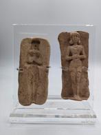 Mesopotamisch Oud-Babylonische kleiplaat met schimmel Met