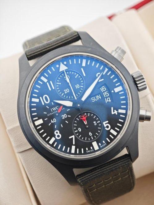 IWC - Pilots Watch Top Gun Chronograph - IW378901 - Heren -, Handtassen en Accessoires, Horloges | Antiek