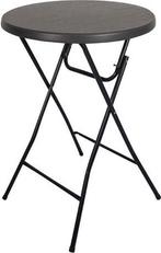 2dekans | BRASQ Statafel Zwart ø80 x 110 cm - Bartafel -, Huis en Inrichting, Ophalen of Verzenden, Nieuw