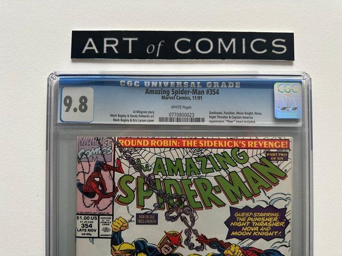 The Amazing Spider-Man #354 - CGC 9.8 - Darkhawk, Punisher,, Boeken, Strips | Comics